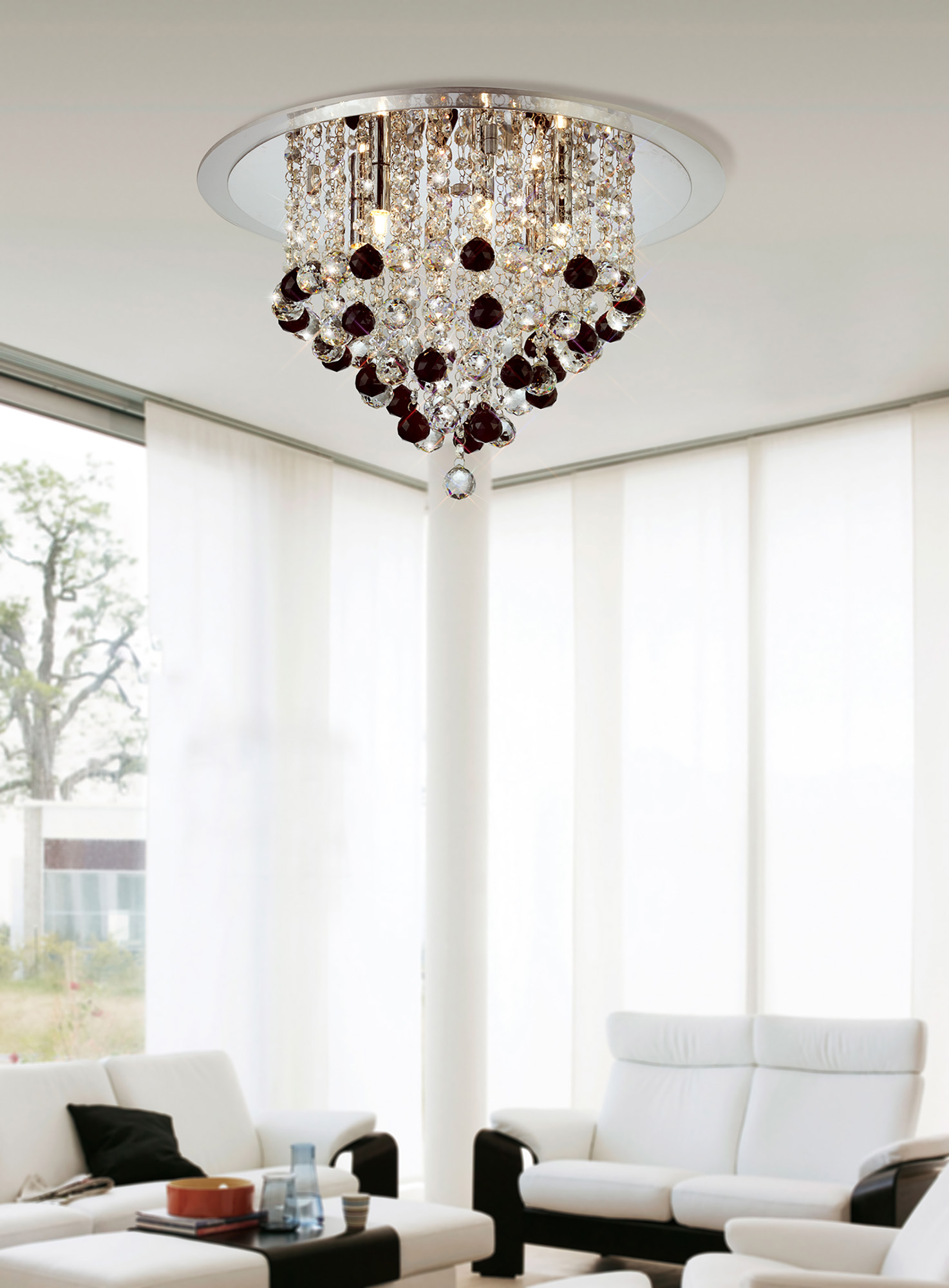 Atla Crystal Table Lamps Diyas Contemporary Crystal Table Lamps